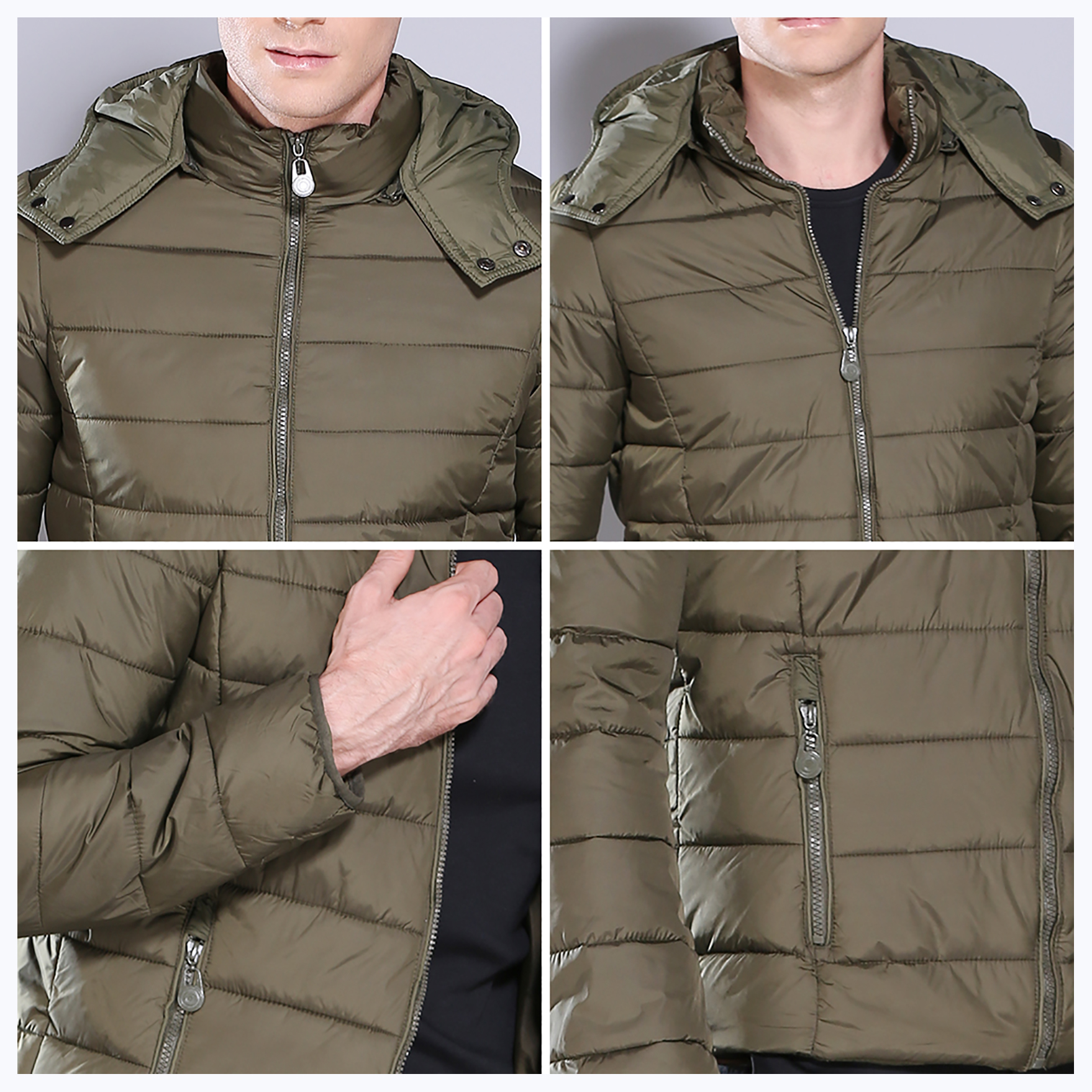 Hooded Padding Jackets